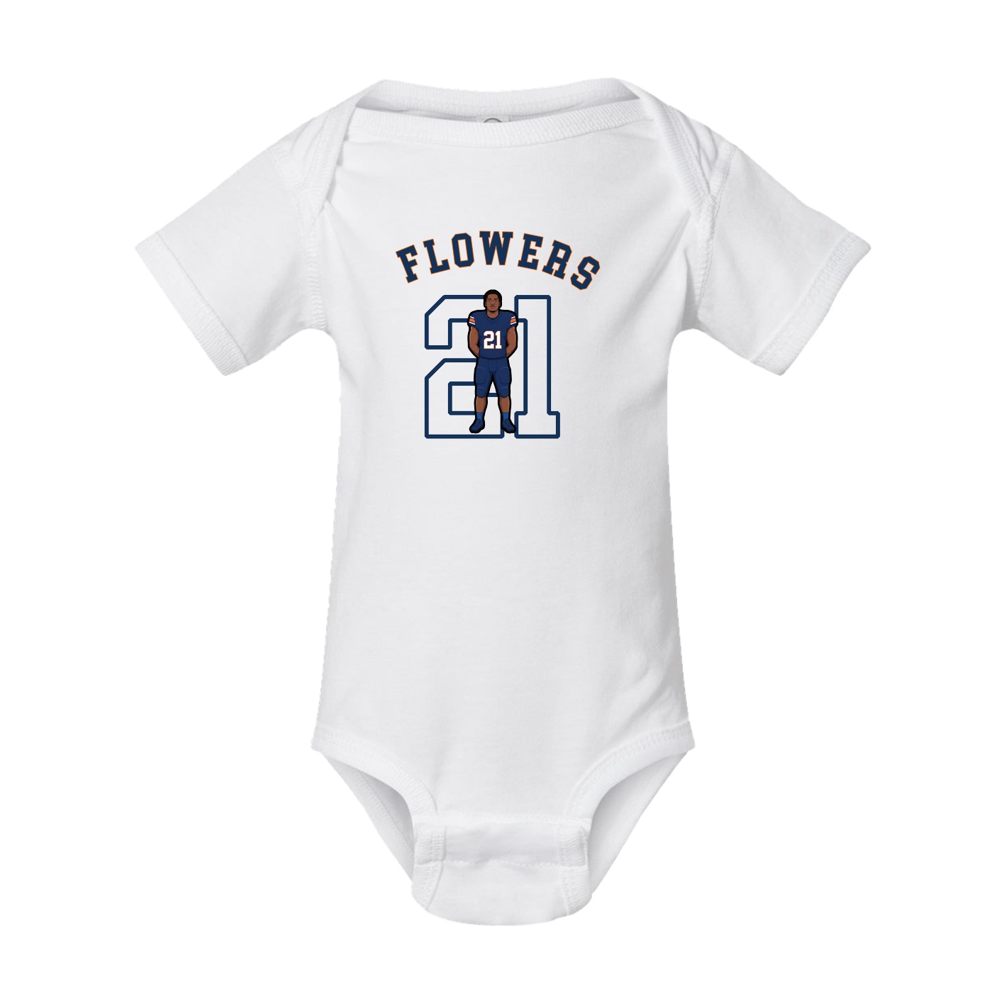 Baby Onesie — Shirsey Arch in White