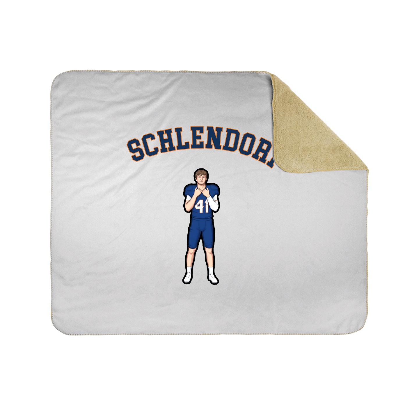 Throw Blanket — Shirsey Arch in White