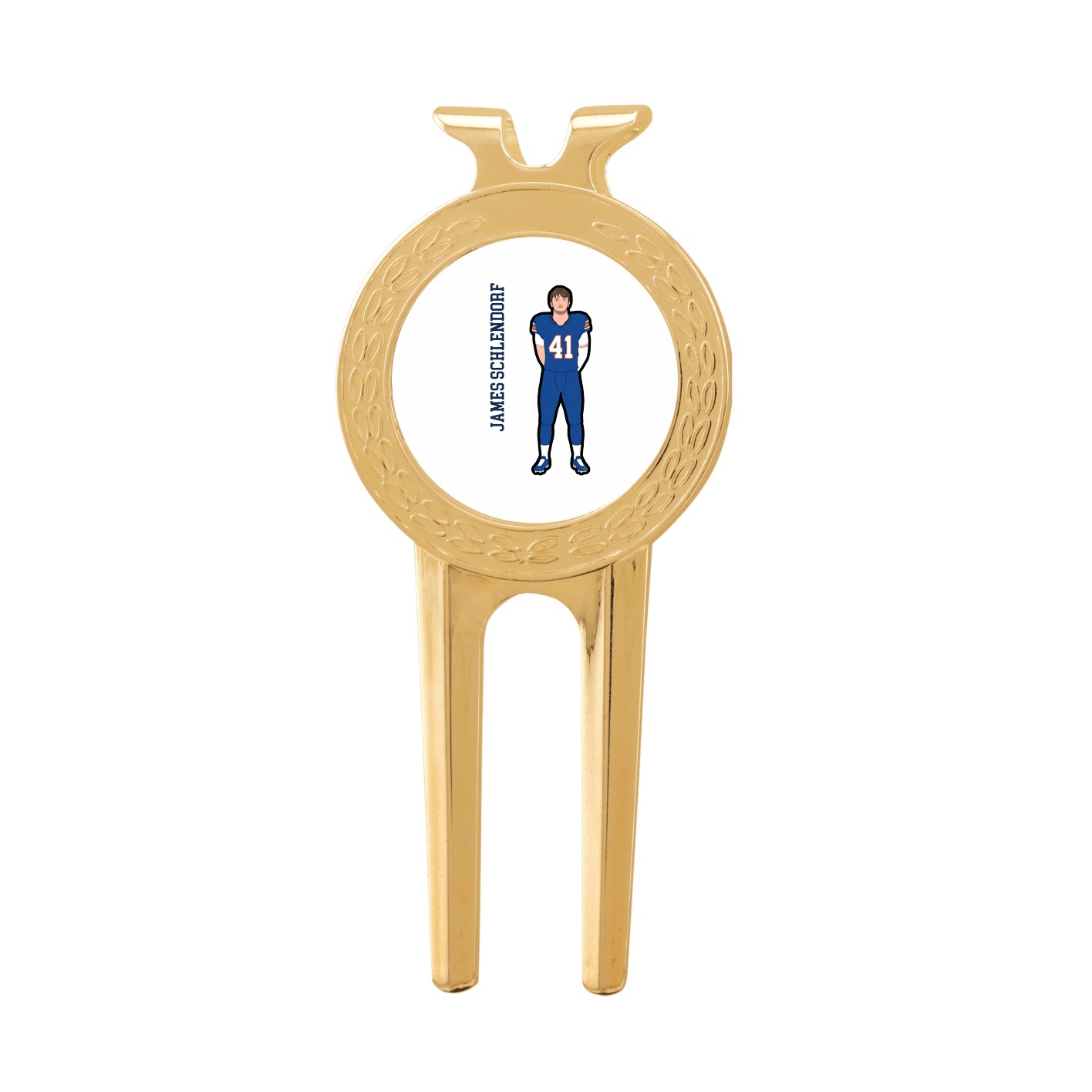 Divot Tool with Ball Marker — Name Vertical in Classic