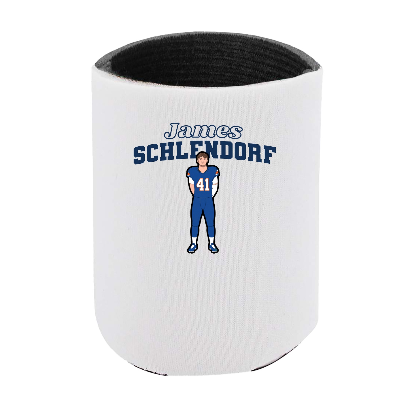 Can Holder — Name Arch in White