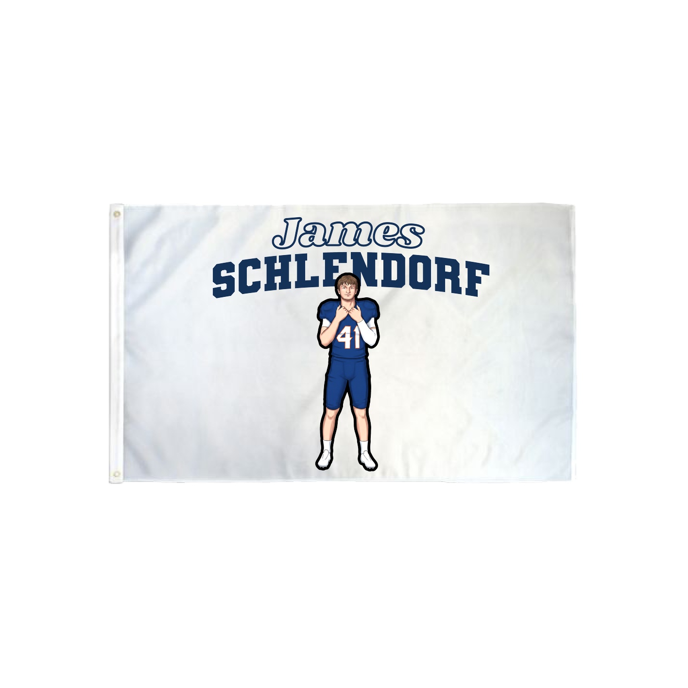 3x5 Flag — Name Arch in Classic