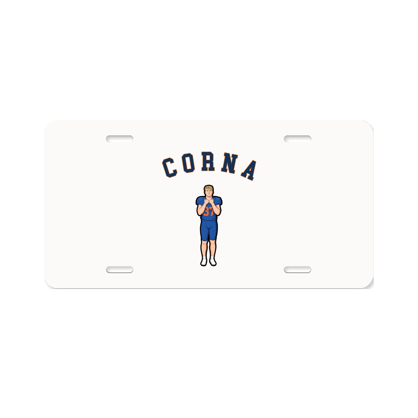 License Plate — Shirsey Arch in Classic