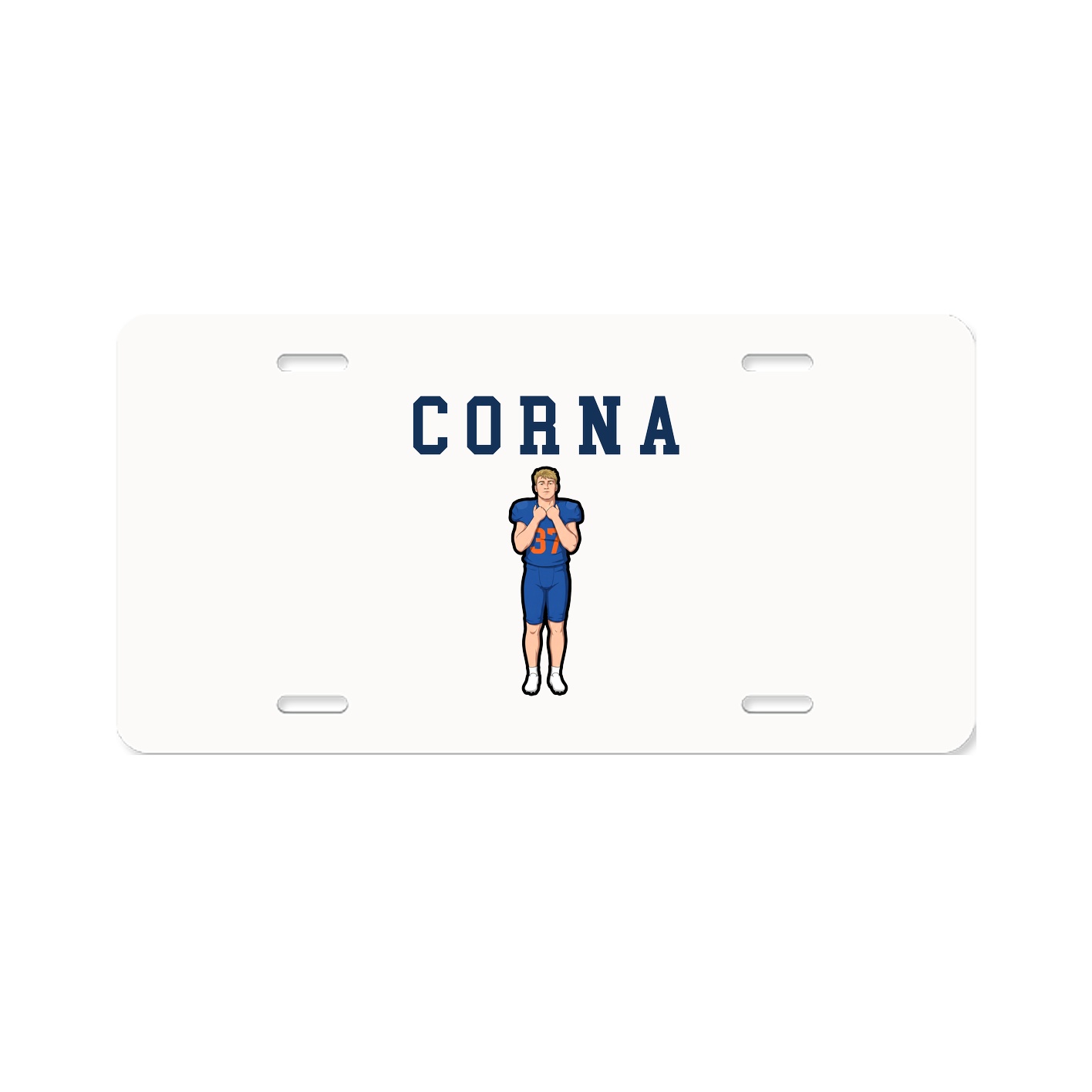 License Plate — Shirsey in Classic