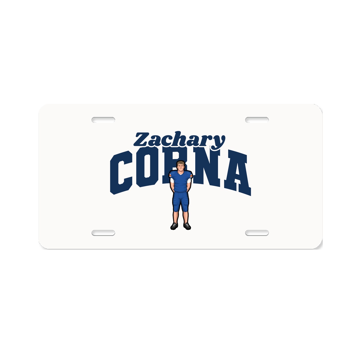 License Plate — Signature Arch in Classic