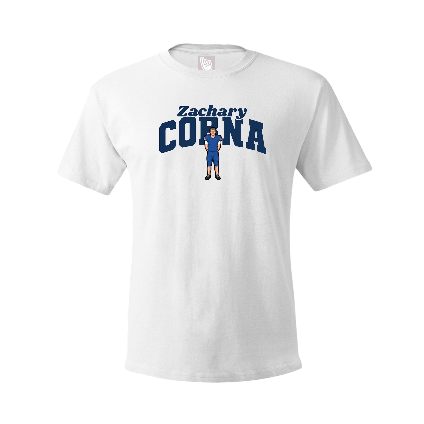 Youth Tee — Signature Arch in White