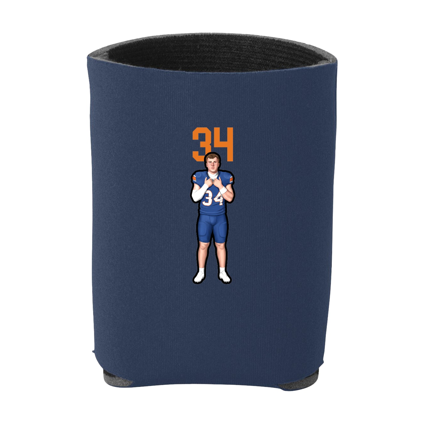 Can Holder — Number Top in Navy