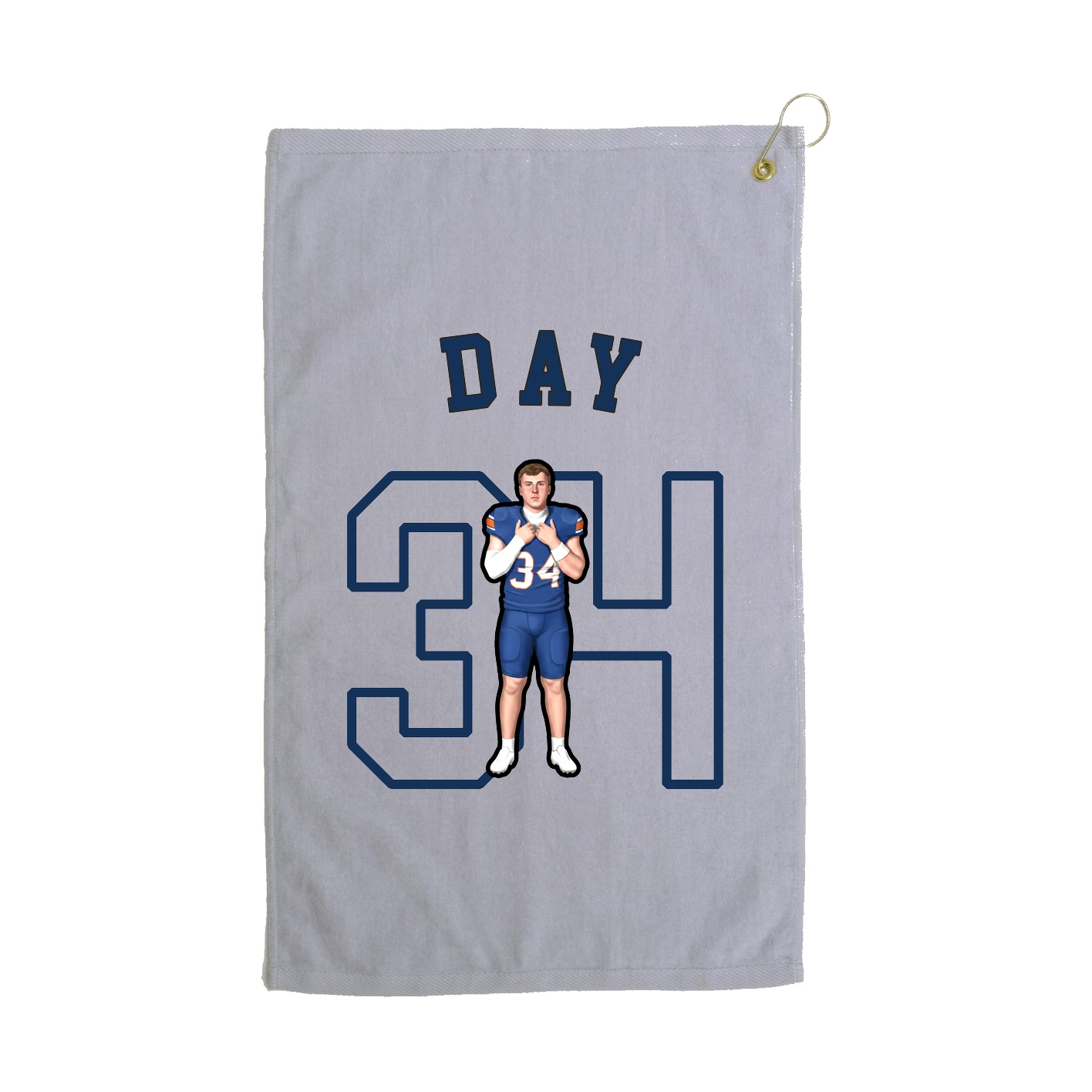Golf Towel — Shirsey Arch in Grey