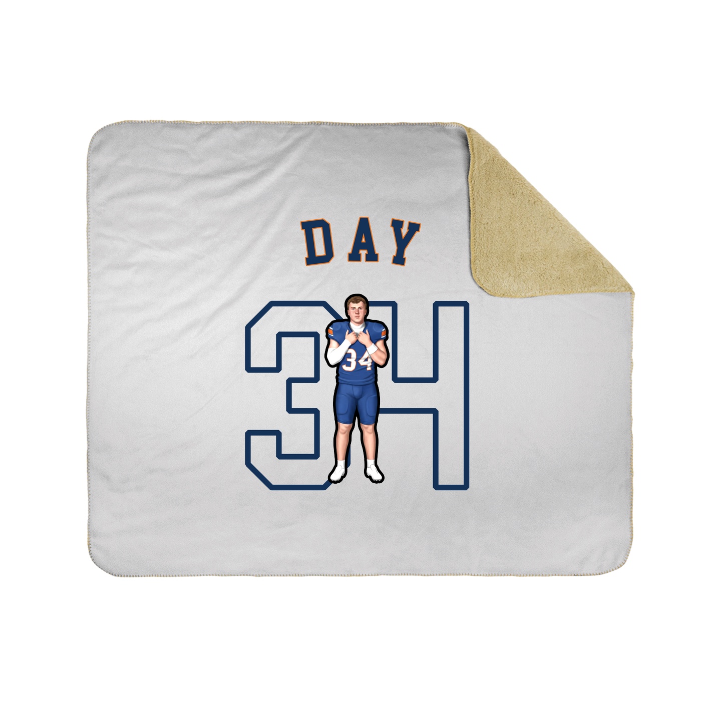 Throw Blanket — Shirsey Arch in White