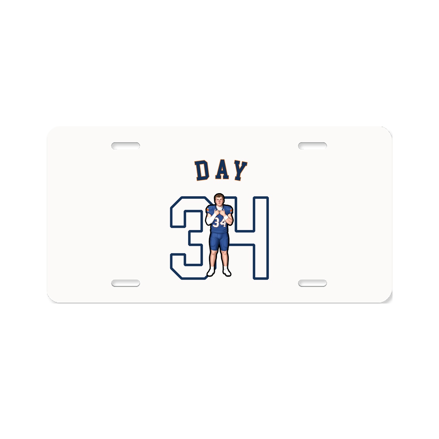License Plate — Shirsey Arch in Classic