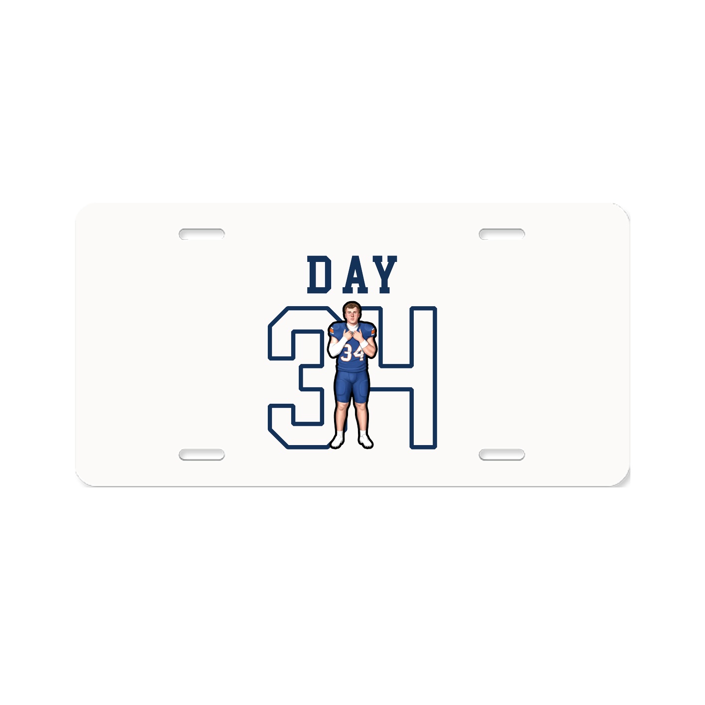 License Plate — Shirsey in Classic