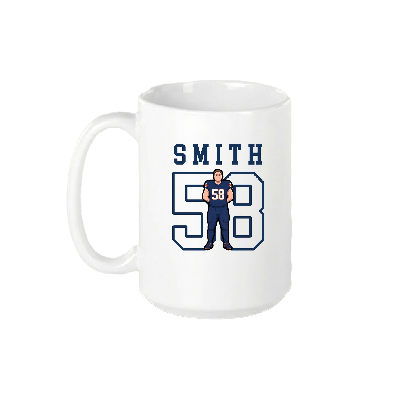 15oz Coffee Mug — Shirsey in White