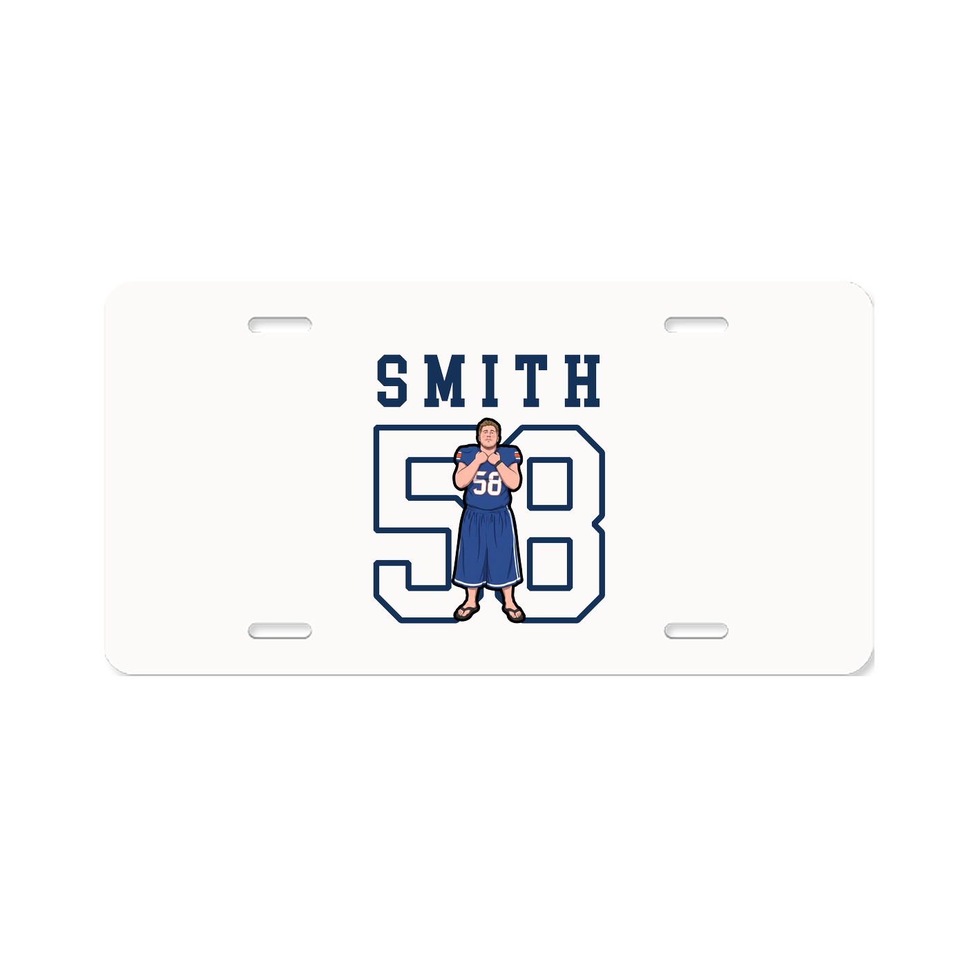 License Plate — Shirsey in Classic