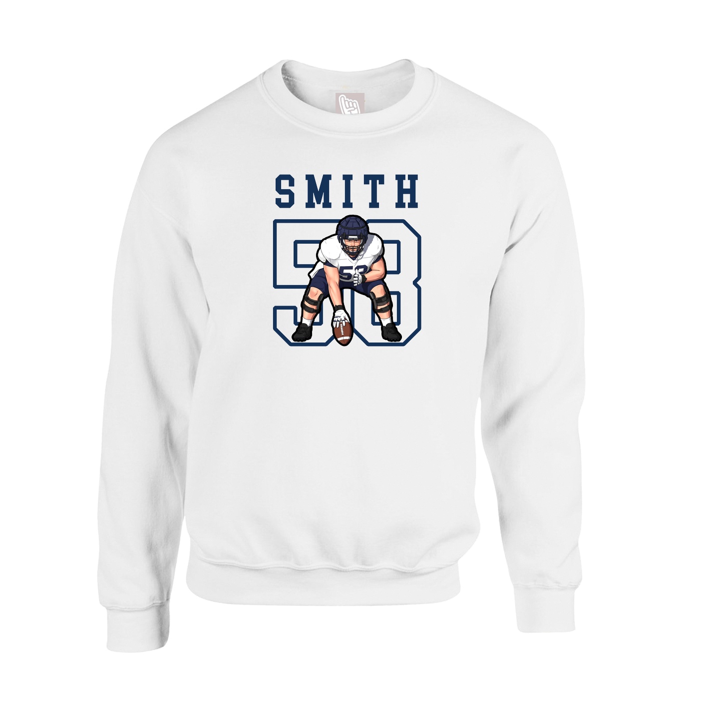 Fleece Crew — Shirsey in White