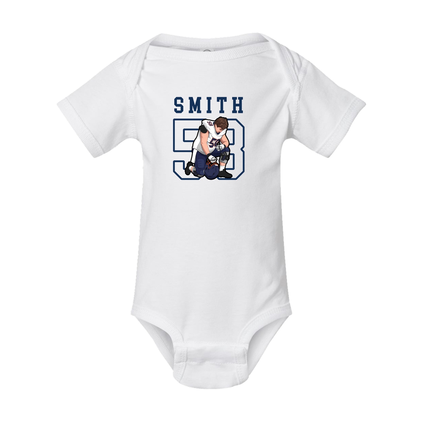 Baby Onesie — Shirsey in White