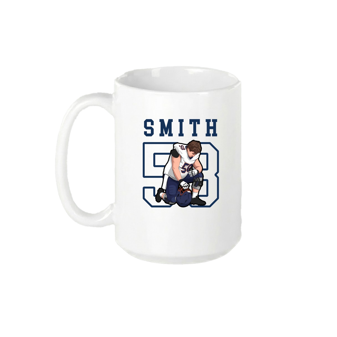 15oz Coffee Mug — Shirsey in White