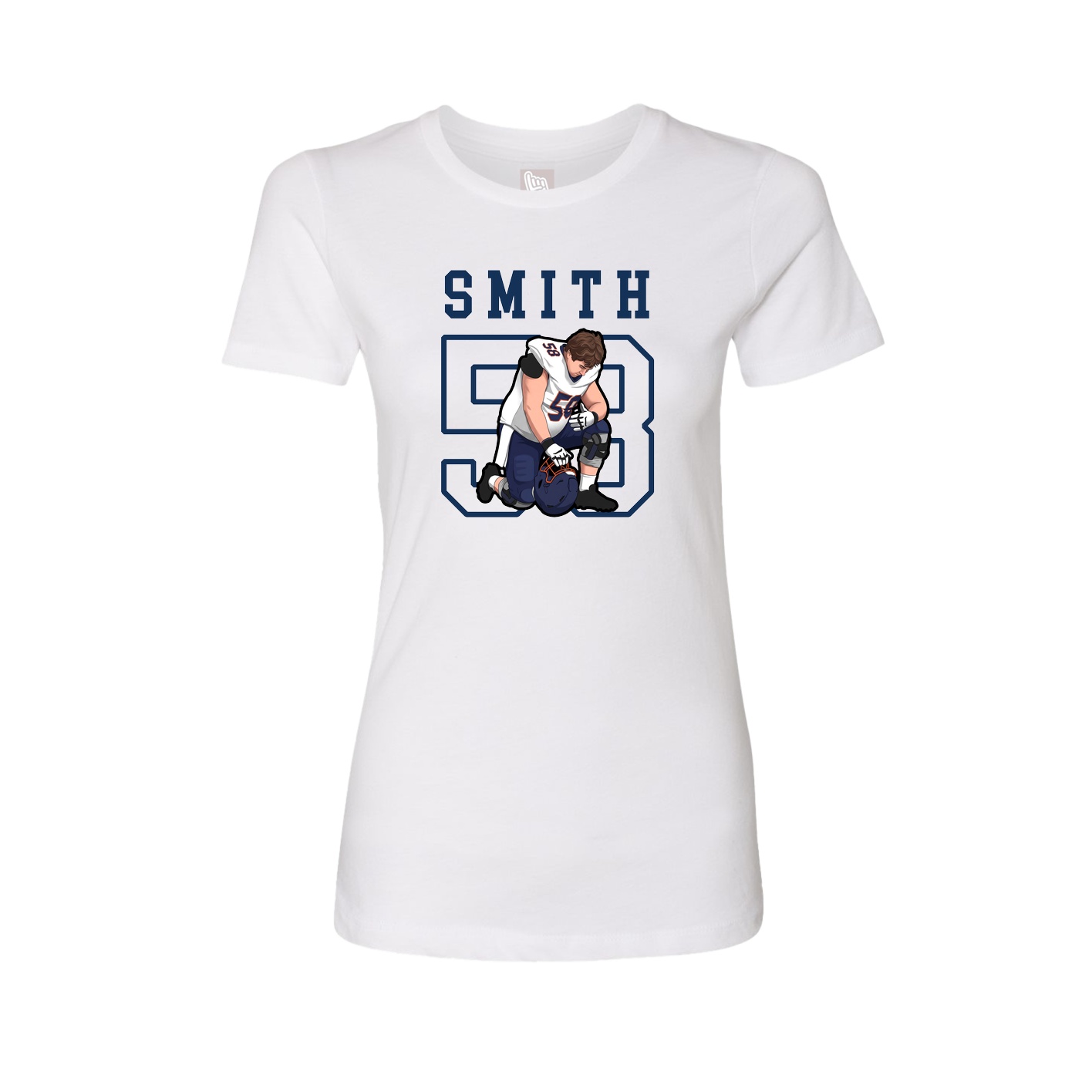 Fitted Women's Tee — Shirsey in White