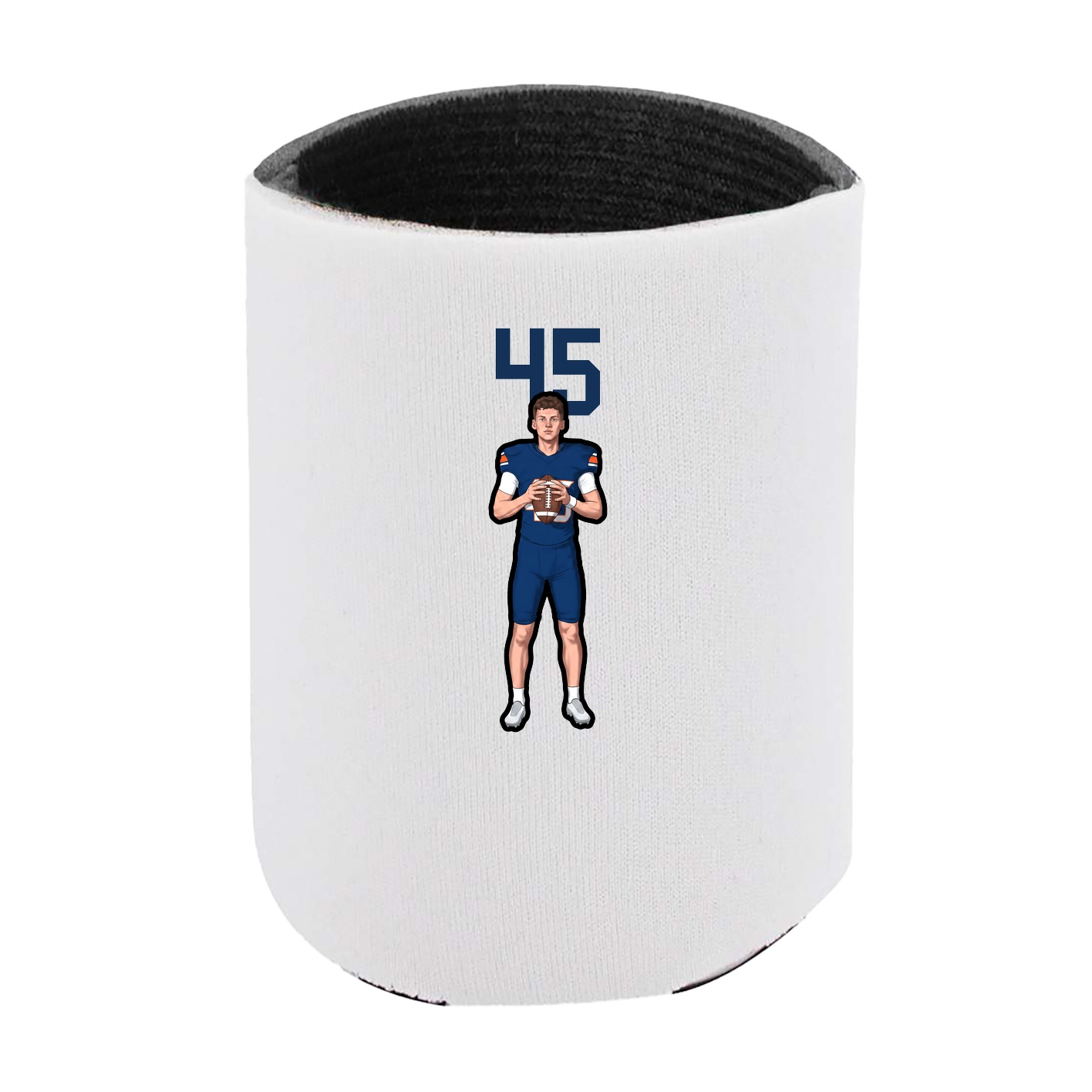 Can Holder — Number Top in White