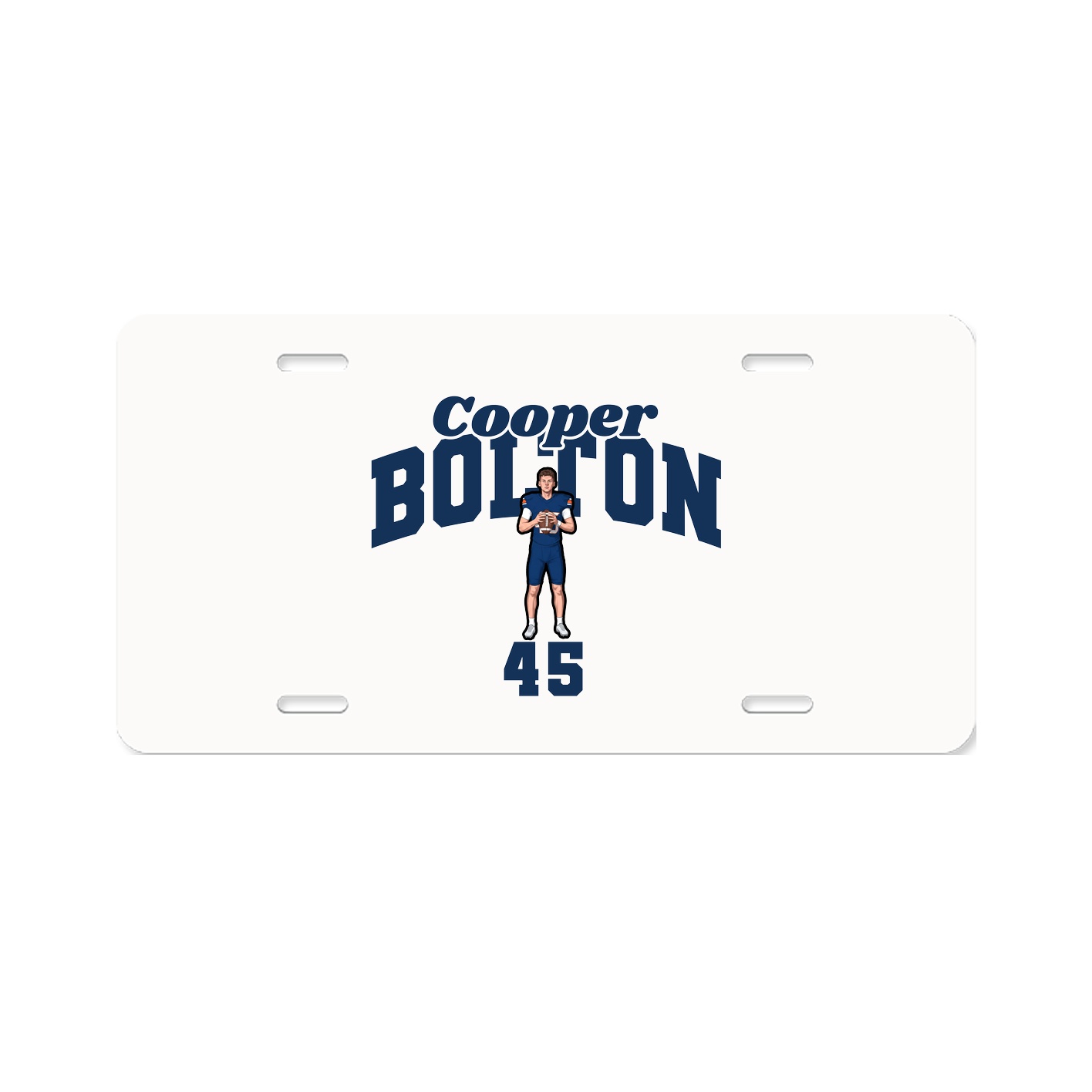 License Plate — Signature Arch in Classic
