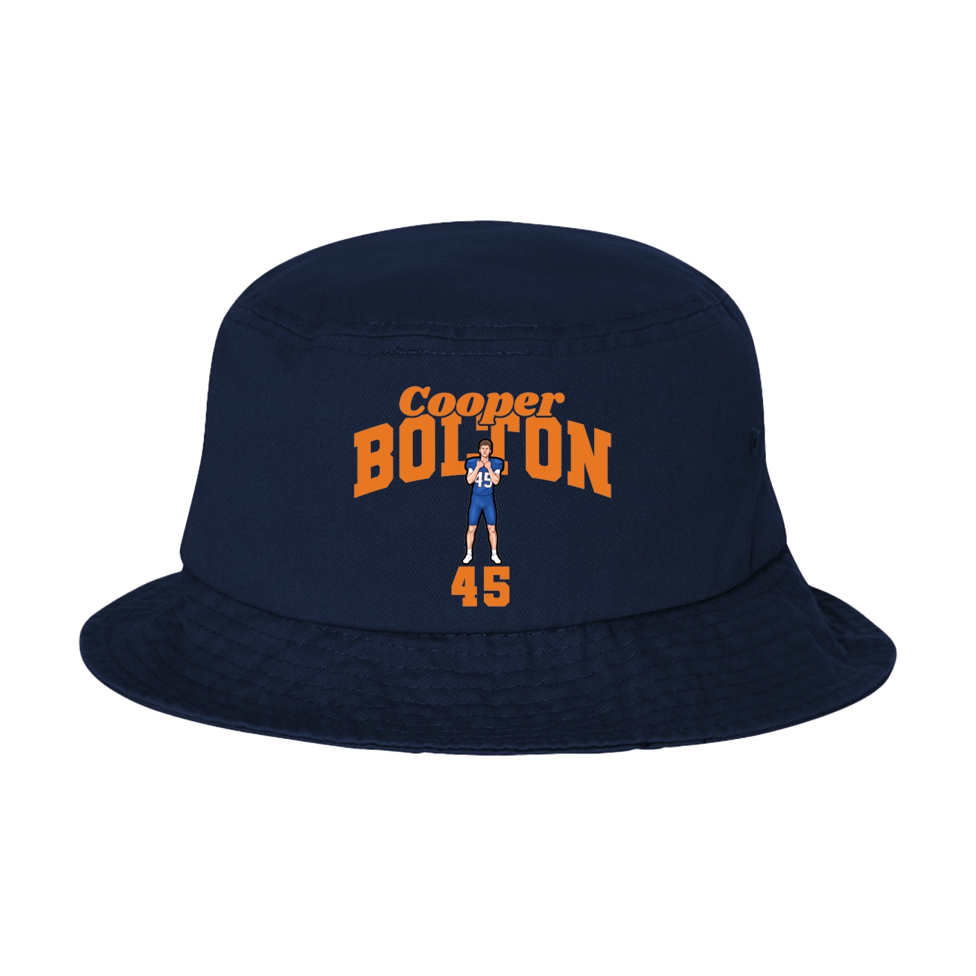 Bucket Cap — Signature Arch in Navy