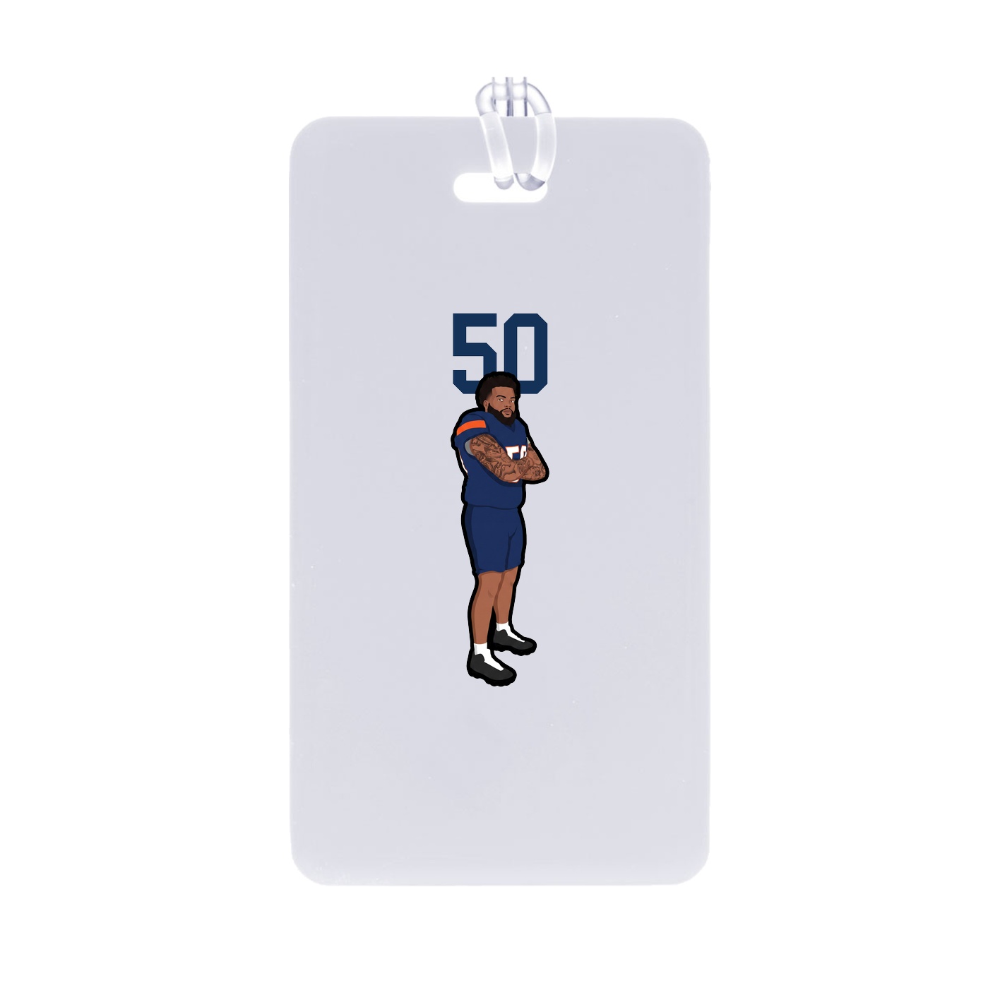 Bag Tag — Number Top in Classic