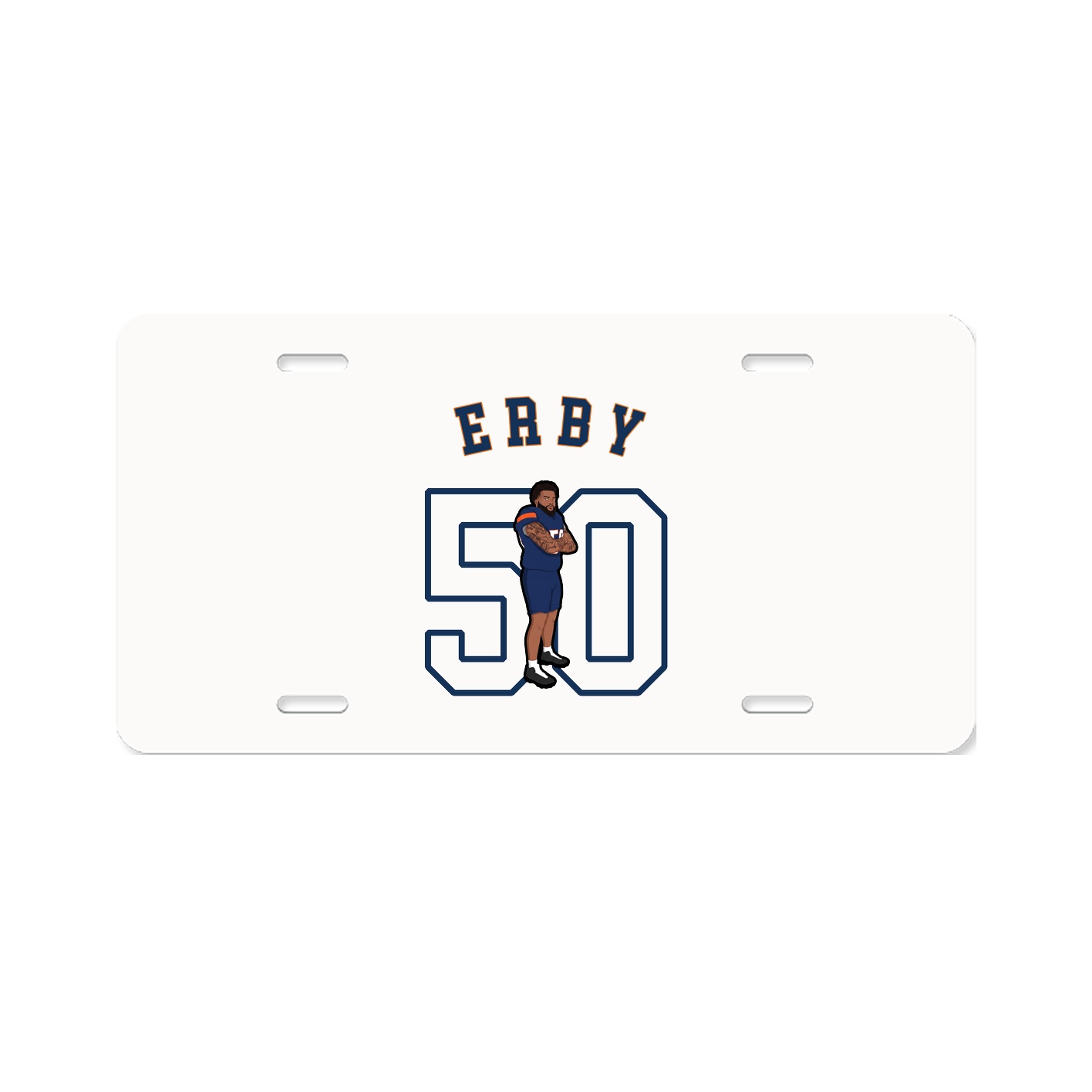 License Plate — Shirsey Arch in Classic