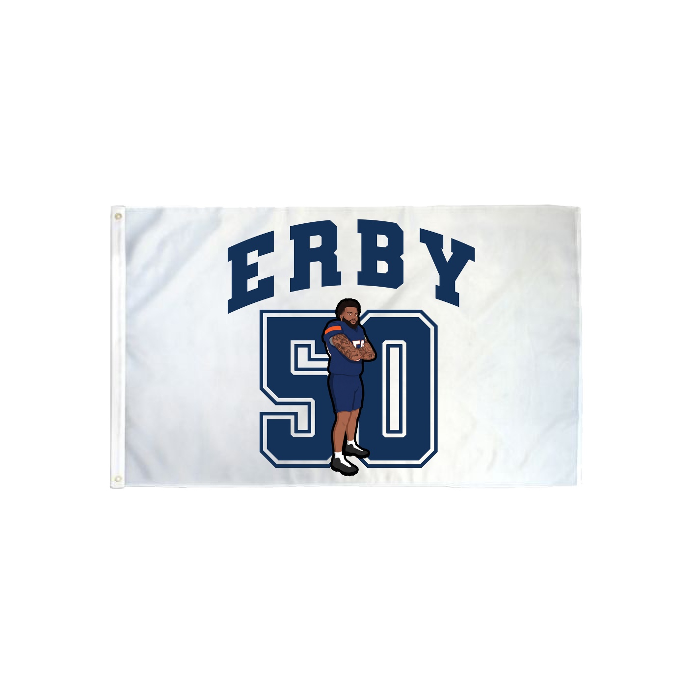 3x5 Flag — Number in Classic