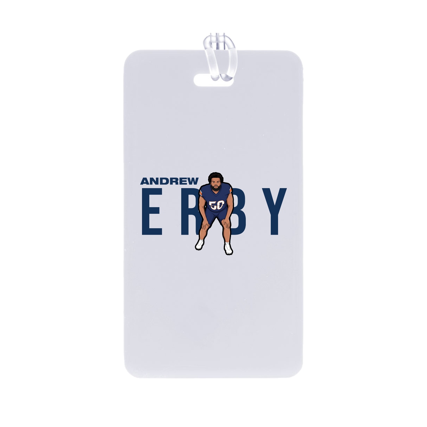 Bag Tag — Player Name in Classic