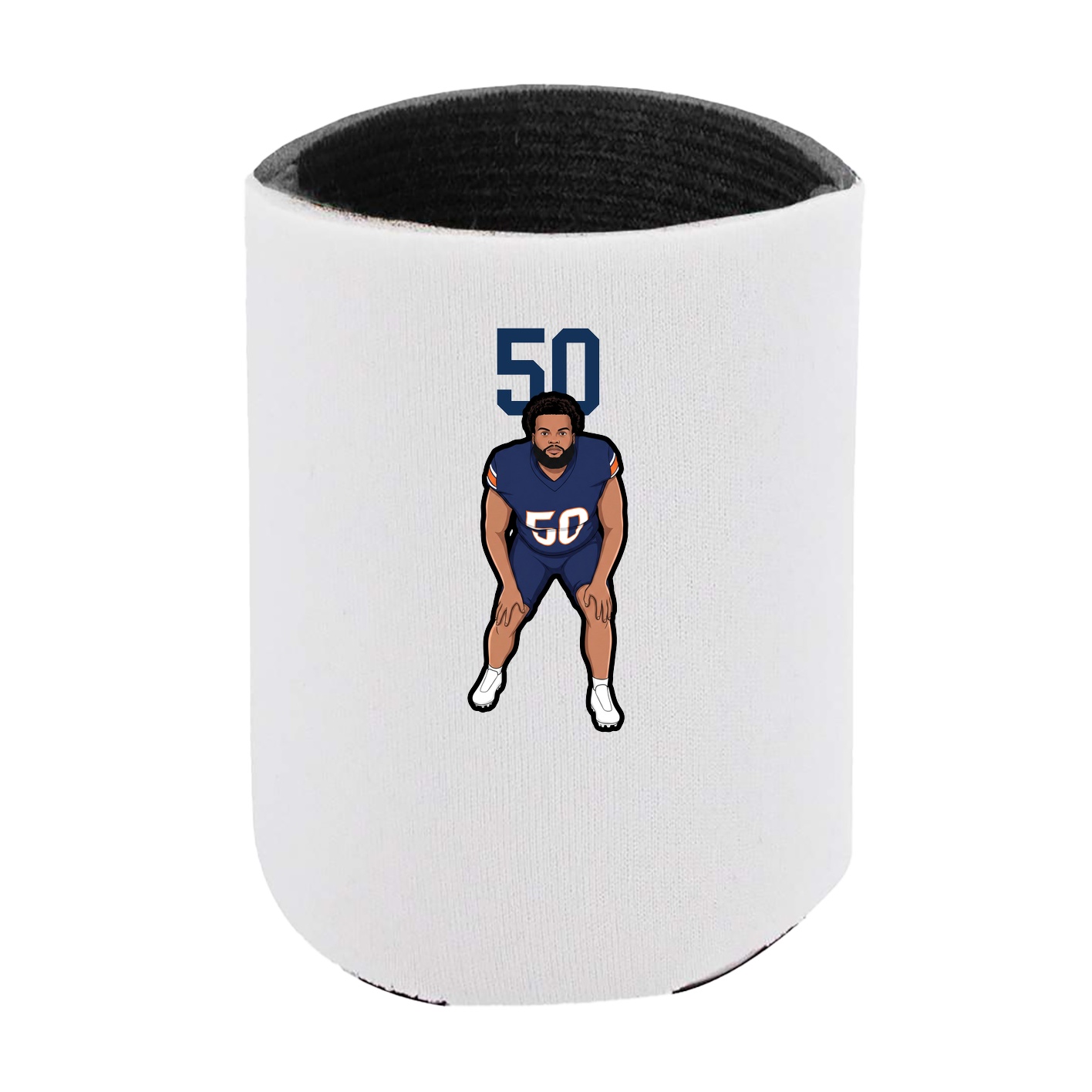 Can Holder — Number Top in White