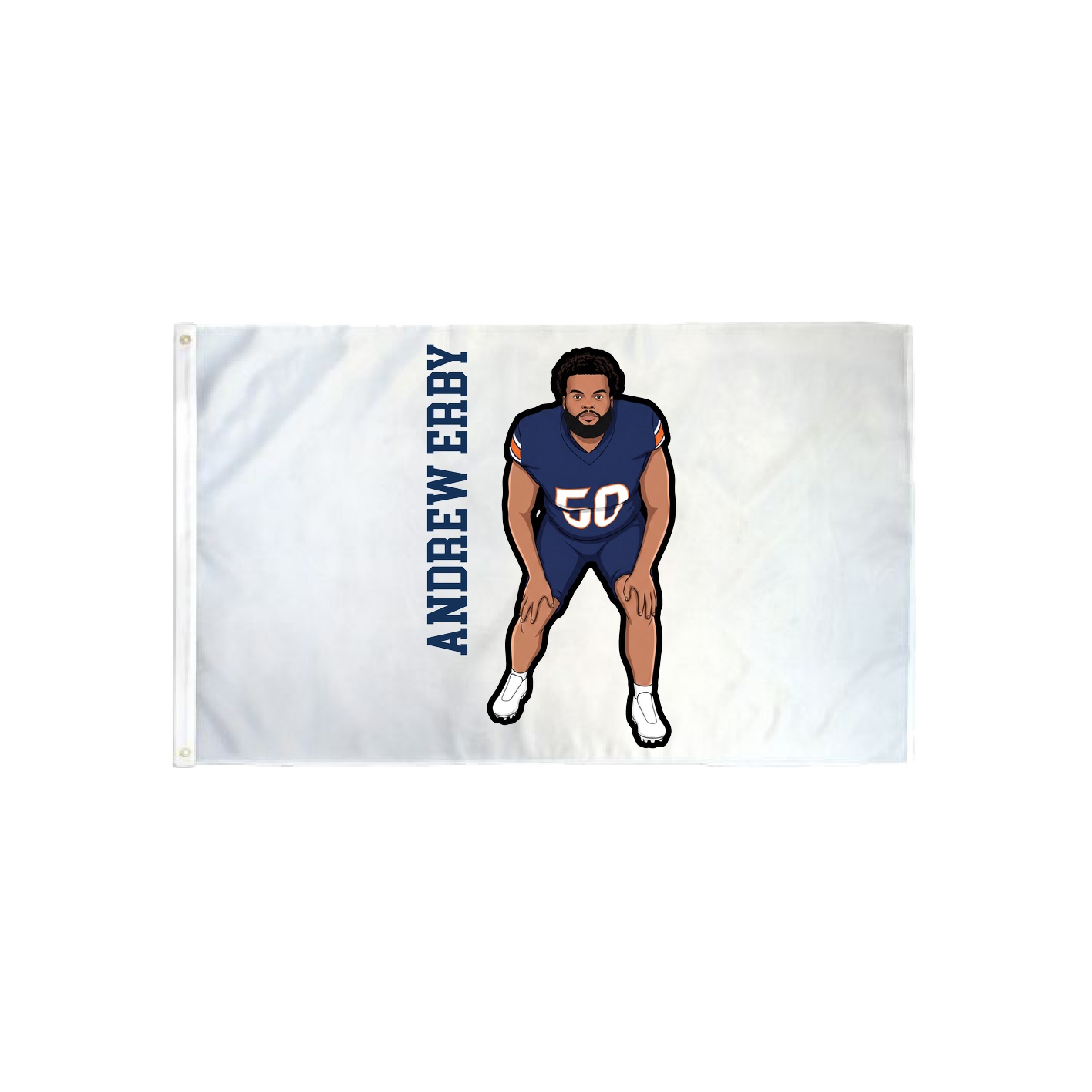 3x5 Flag — Name Vertical in Classic
