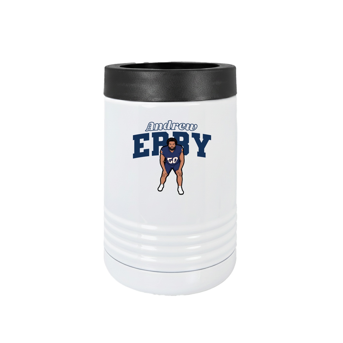 Beverage Holder — Name Arch in White