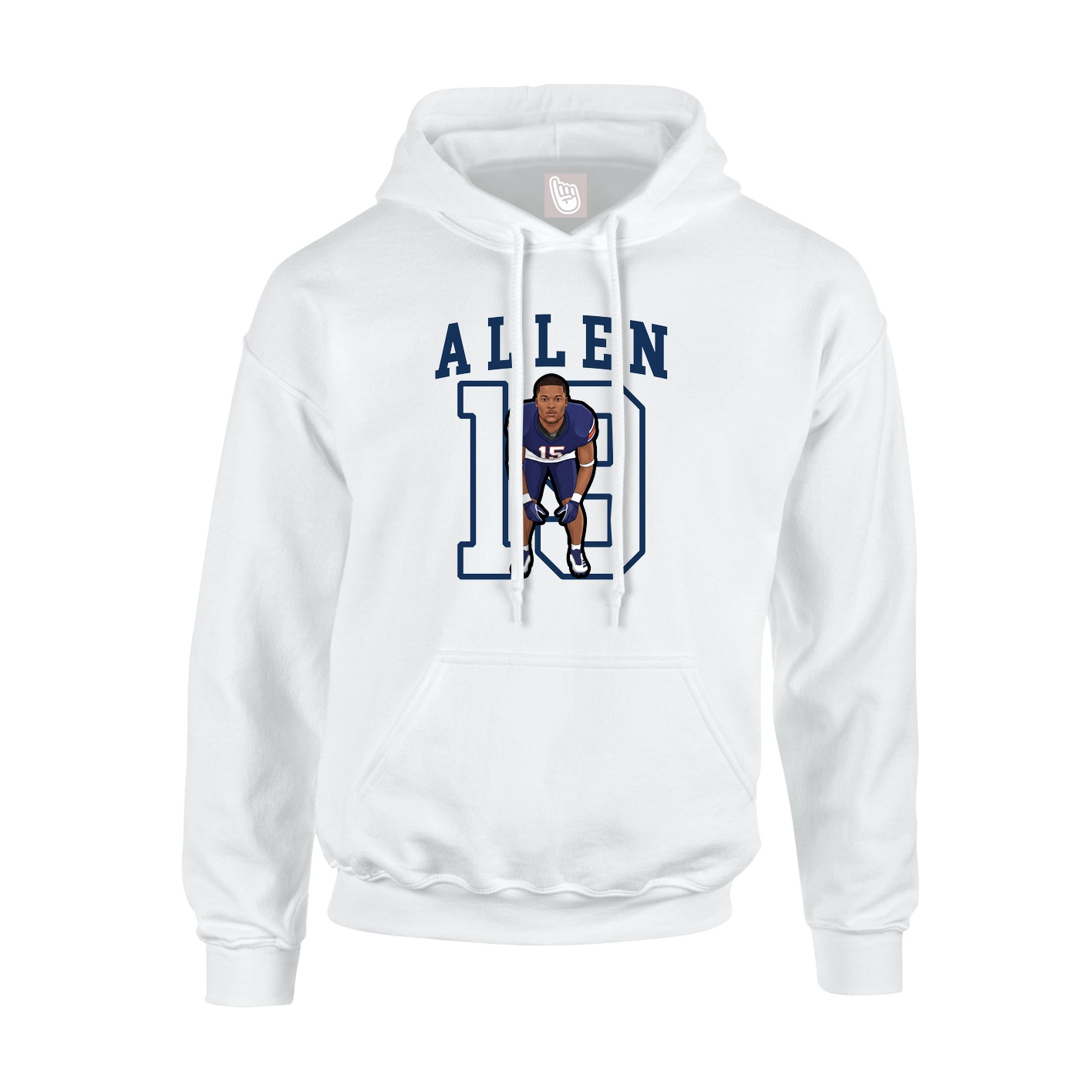 Youth Hoodie — Shirsey in White
