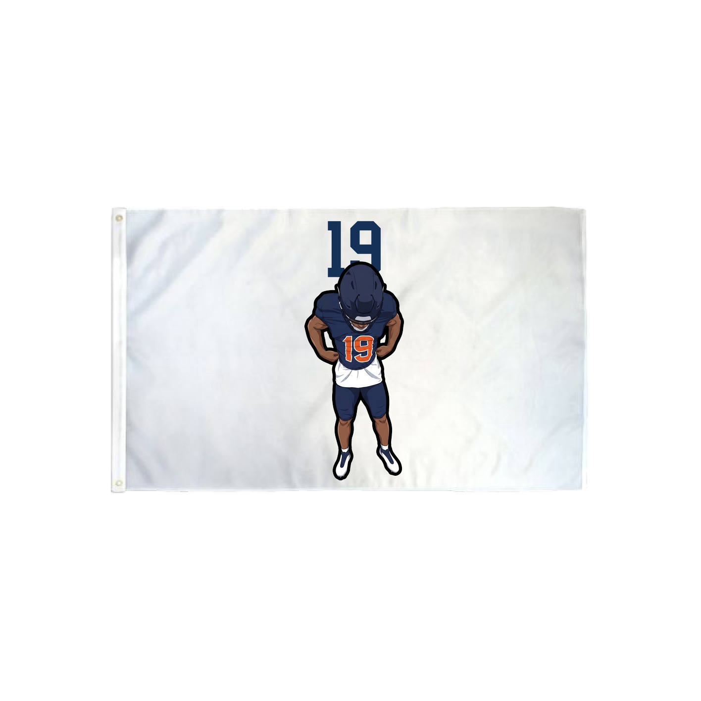 3x5 Flag — Number Top in Classic