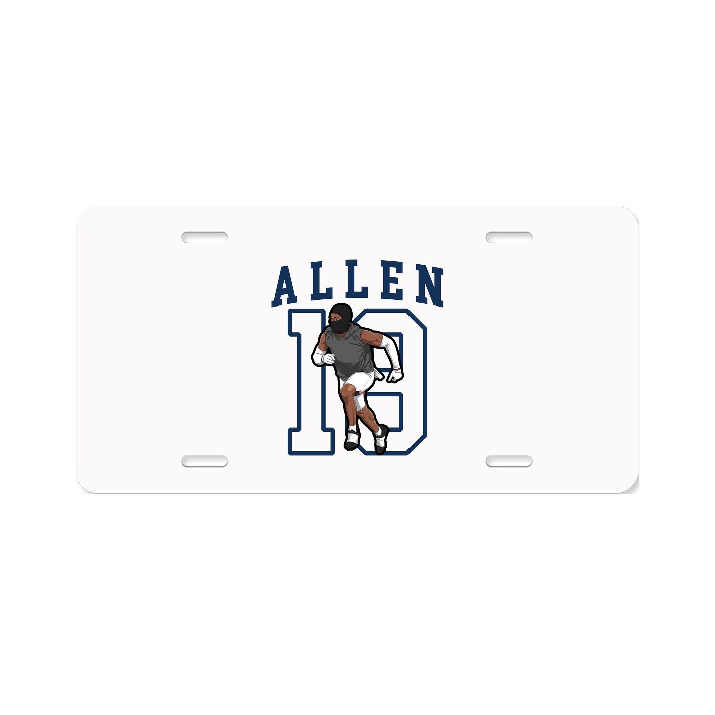 Aluminum License Plate