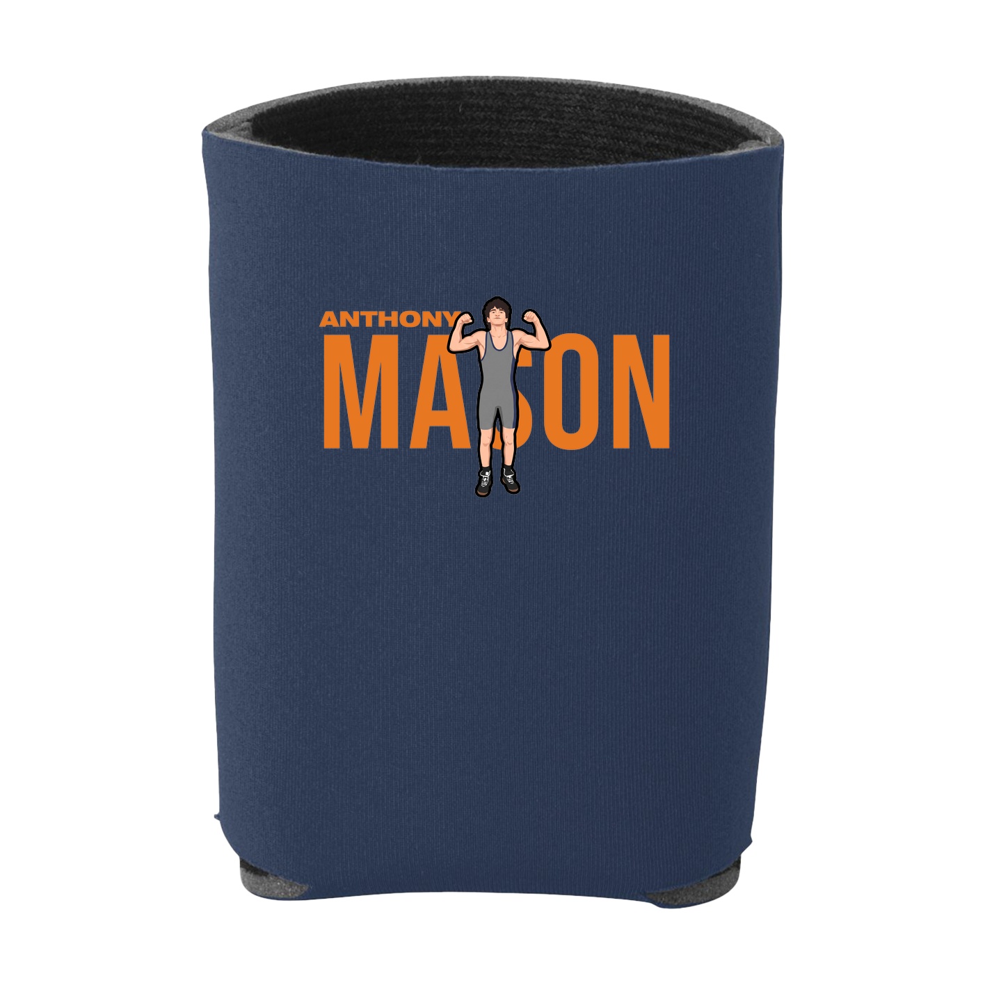 Can Holder — Player Name in Navy