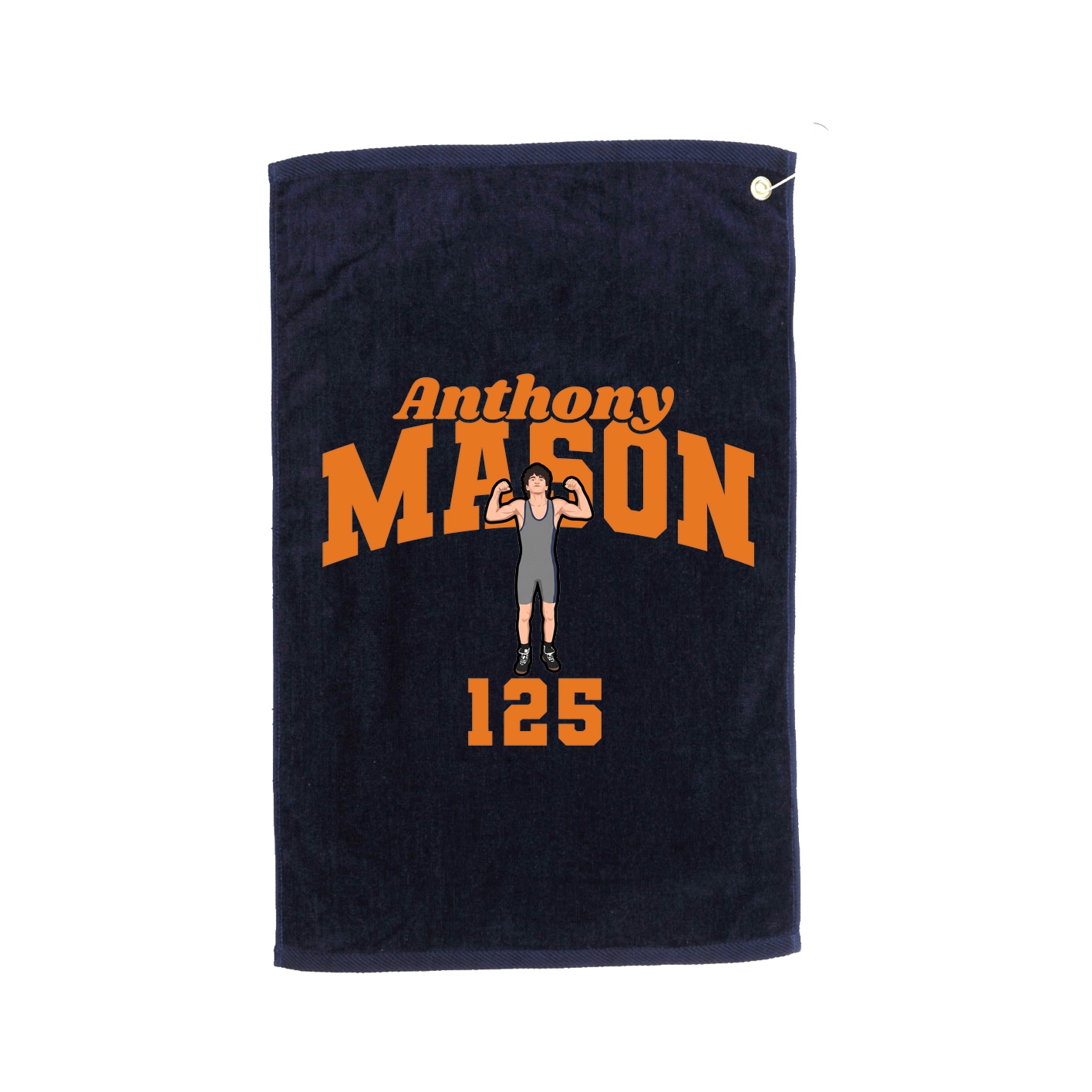 Golf Towel — Signature Arch in Navy