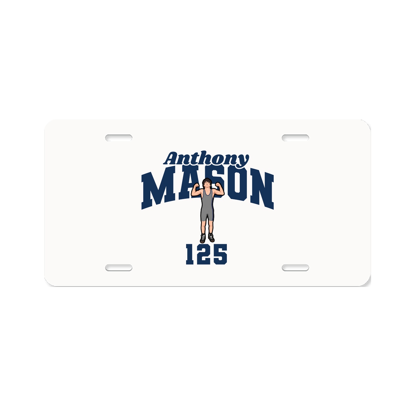 License Plate — Signature Arch in Classic