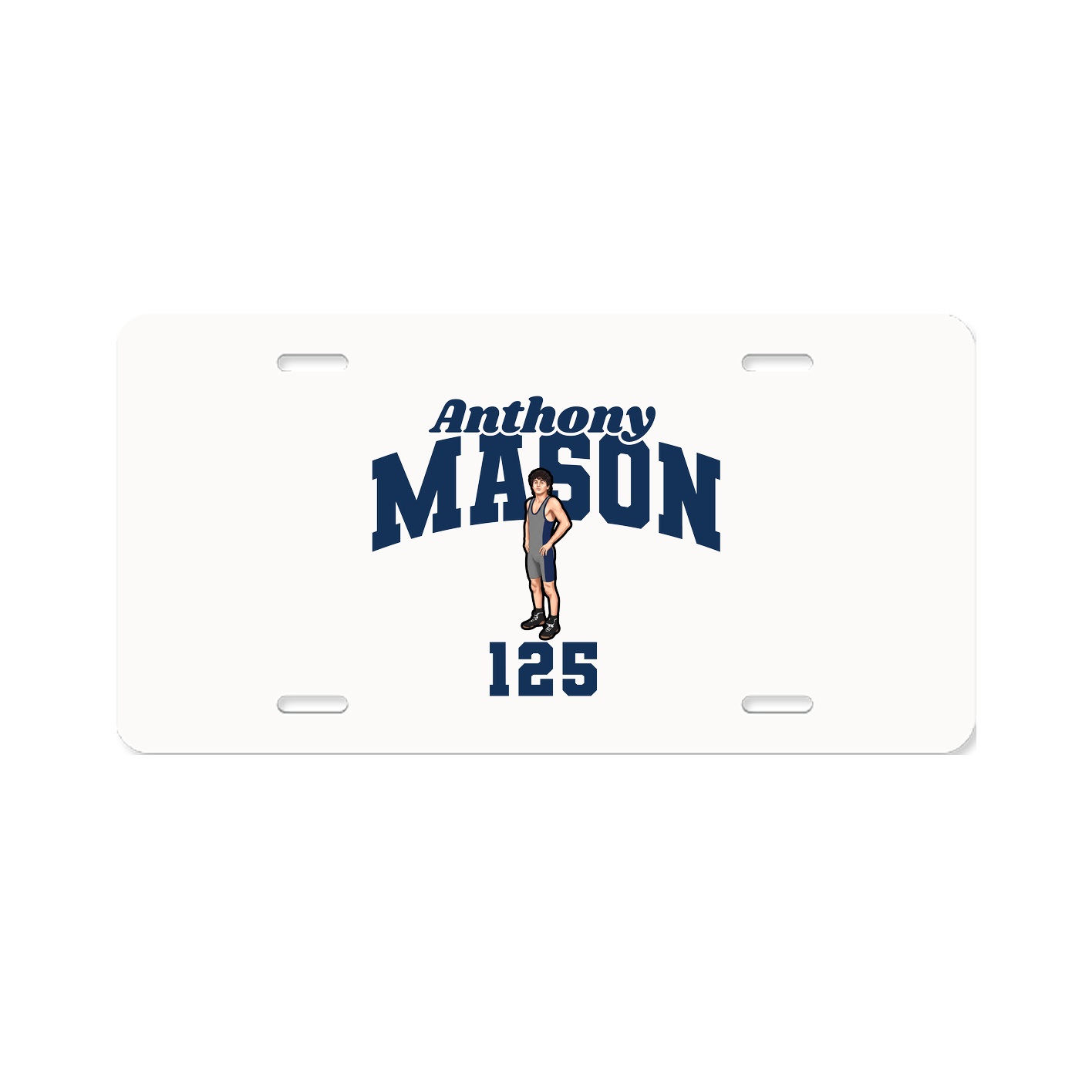 License Plate — Signature Arch in Classic