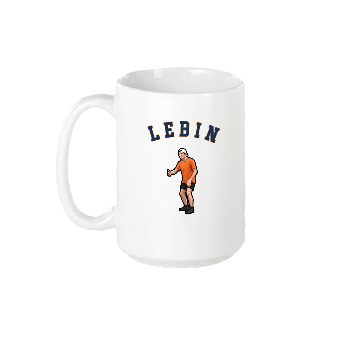 15oz Coffee Mug — Shirsey Arch in White