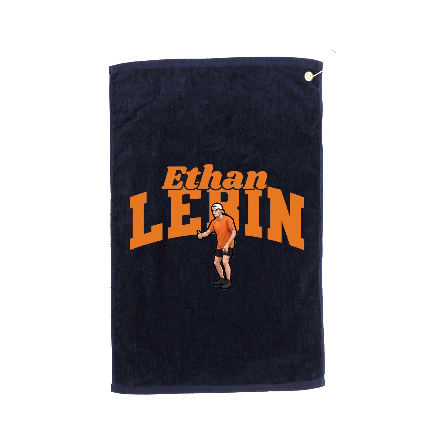Golf Towel — Signature Arch in Navy