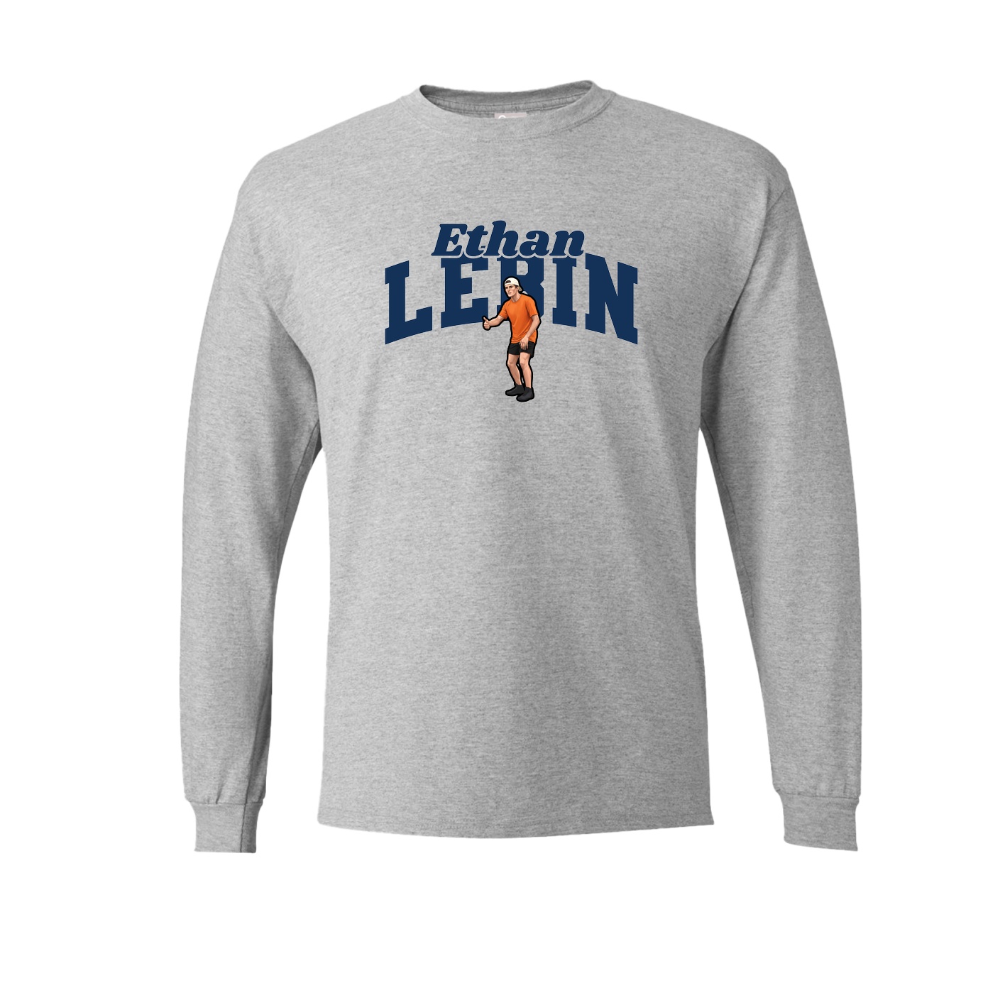 Long Sleeve Tee — Signature Arch in Grey