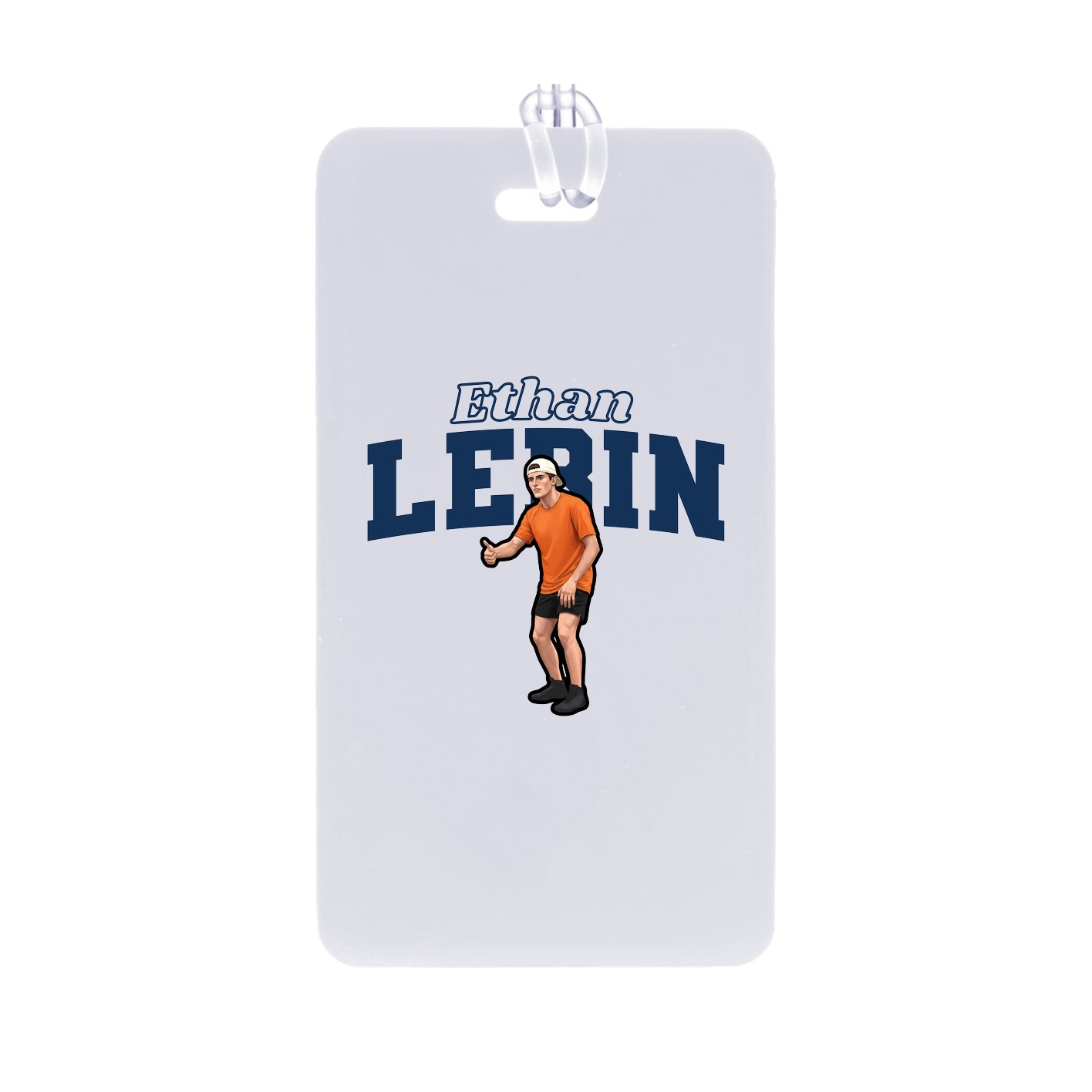 Bag Tag — Name Arch in Classic
