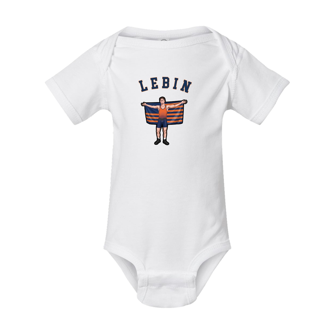 Baby Onesie — Shirsey Arch in White