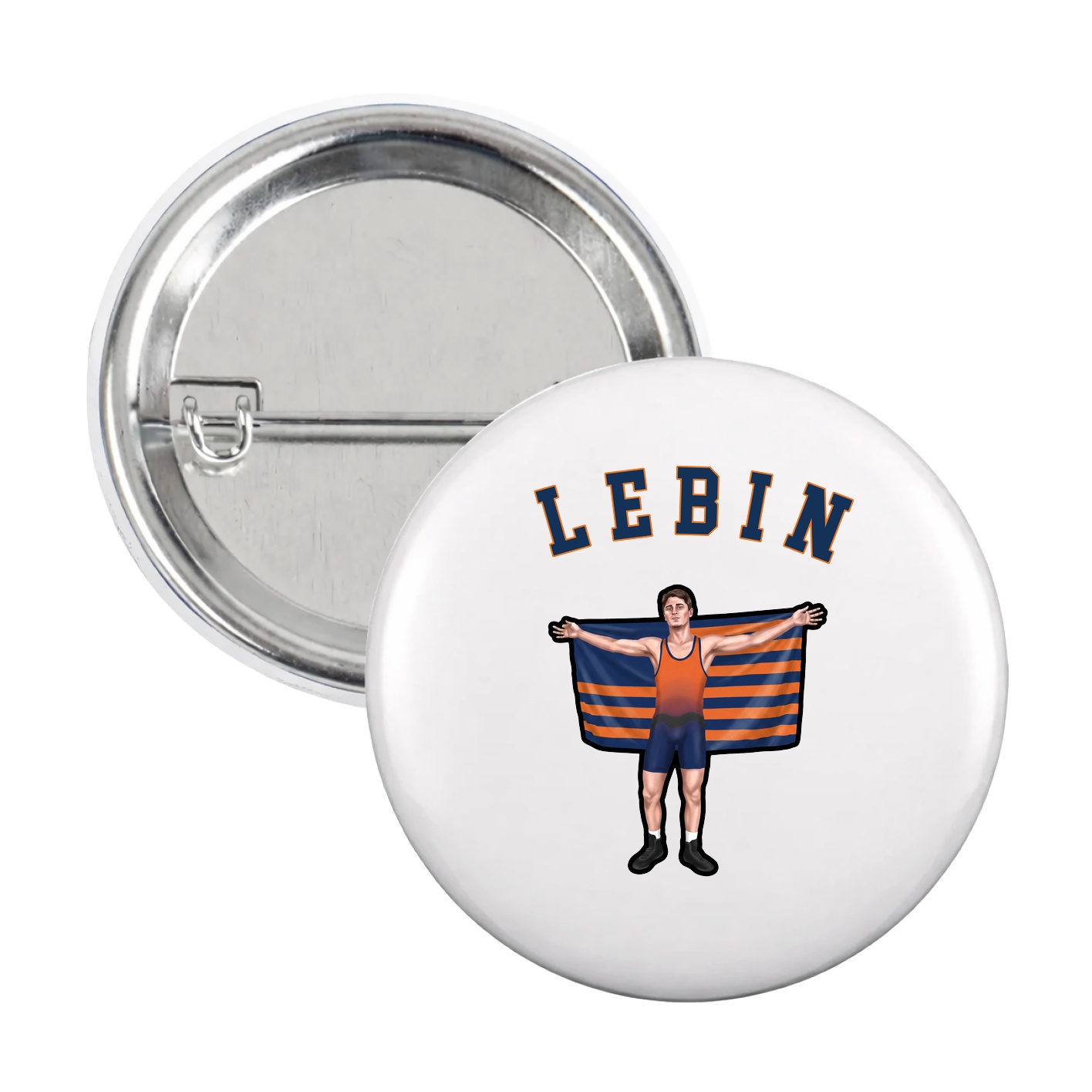 Game Day Button — Shirsey Arch in White