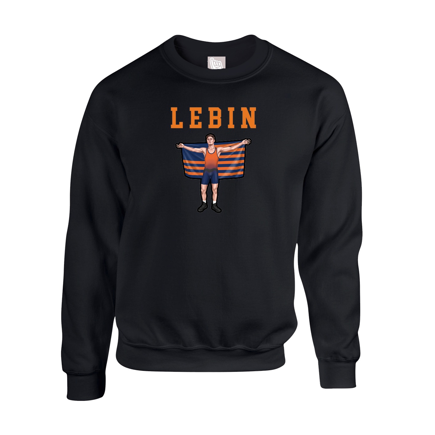 Fleece Crew — Shirsey in Black