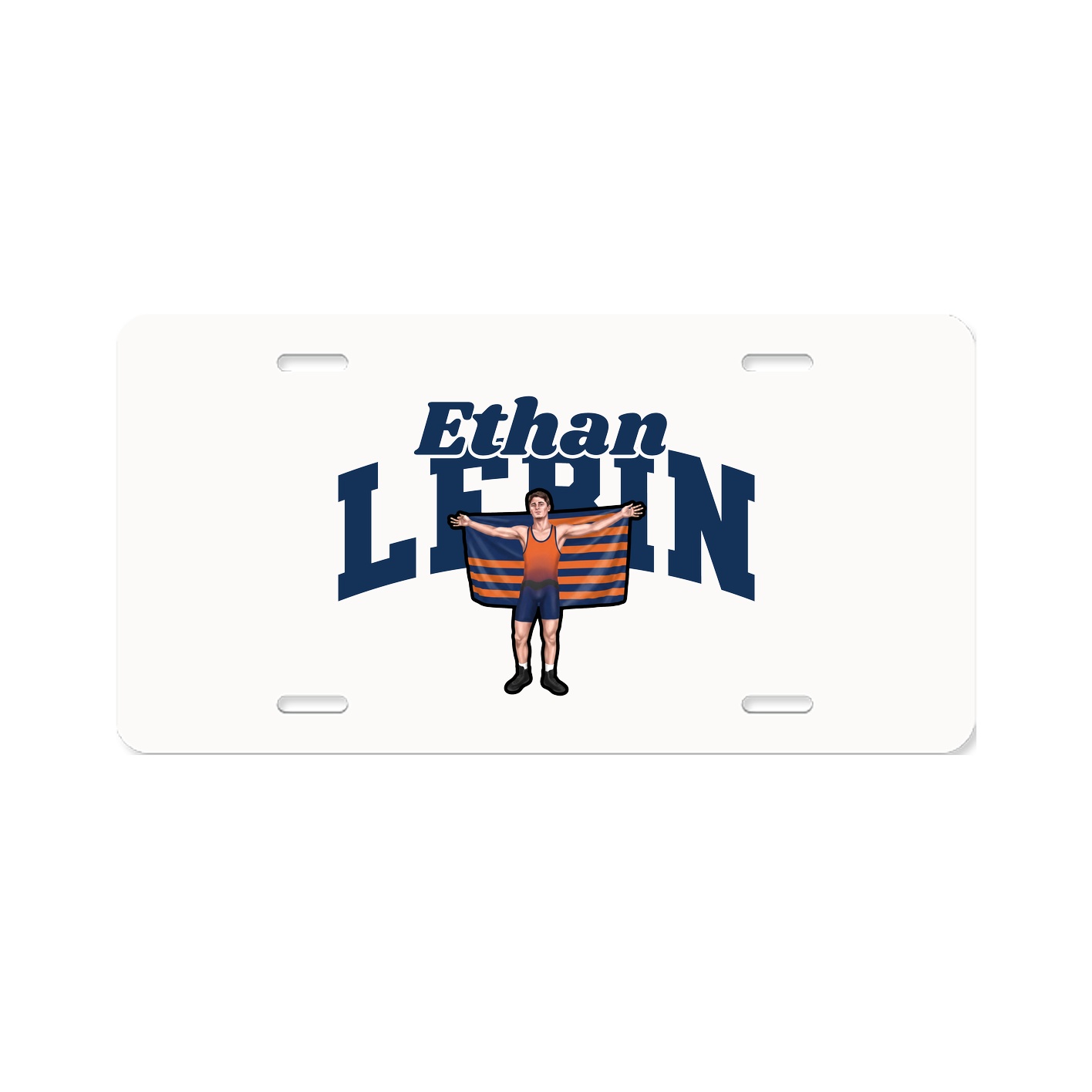 License Plate — Signature Arch in Classic