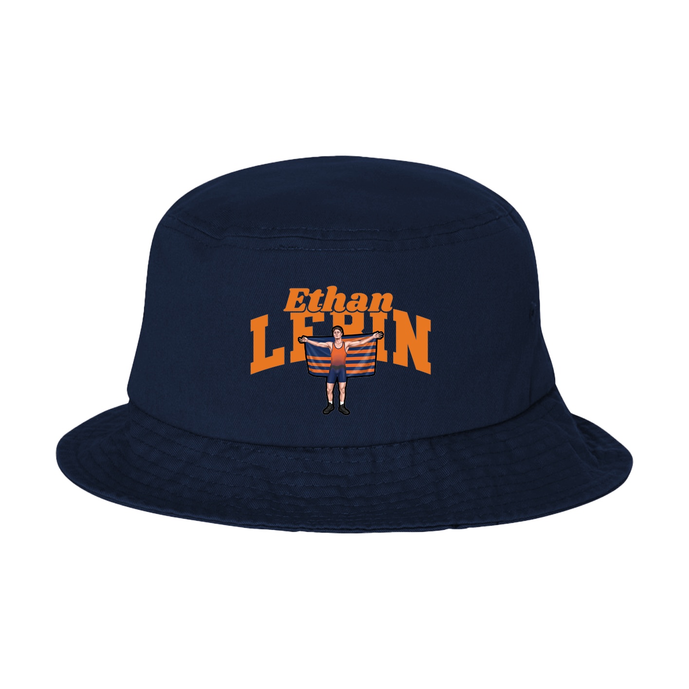 Bucket Cap — Signature Arch in Navy