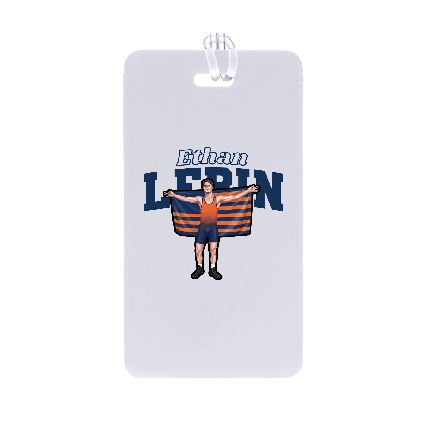 Bag Tag — Name Arch in Classic