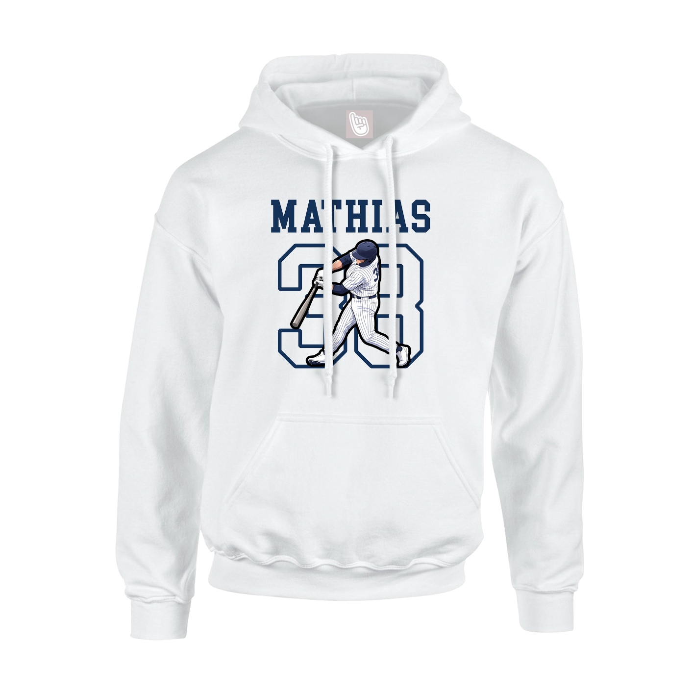 Youth Hoodie — Shirsey in White