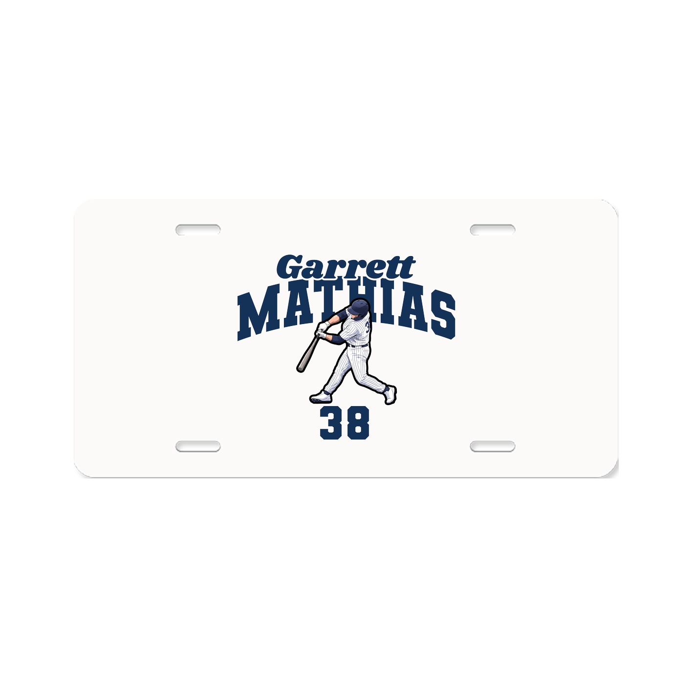 License Plate — Signature Arch in Classic