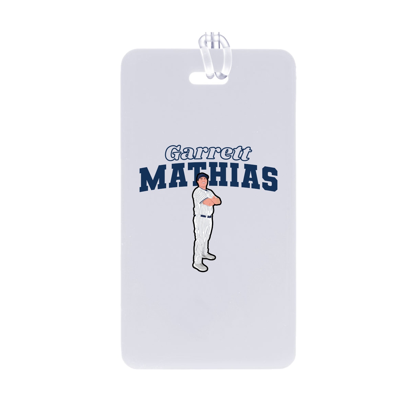 Bag Tag — Name Arch in Classic